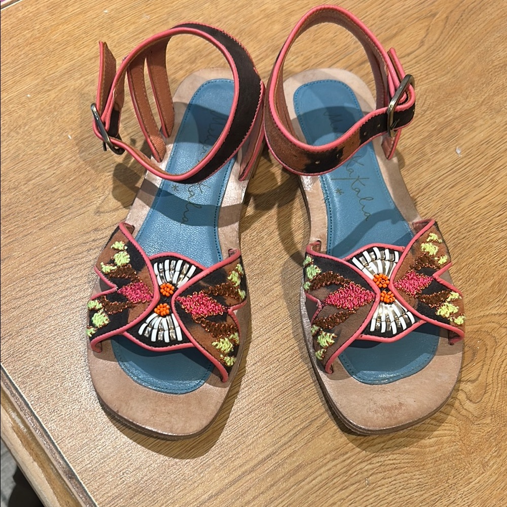 Meher Kakalia Gatsby Sandals/ Anthropologie